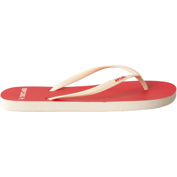 2025 Rip Curl Womens Bondi Bloom Open Toe Flip Flops 16HWOT - Hibiscus Red